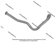 Труба приемная 2123 Chevrolet Niva LECAR с/о|Код 70957