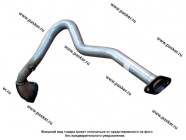 Труба приемная 2123 Chevrolet Niva ФОБОС из стали DX52/53 с алюмокремниевым покрытием AS120 34994|Код 71213