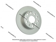 Диск тормозной Skoda Octavia A5 LECAR задний|Код 71367