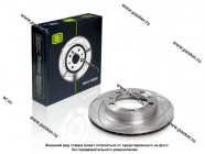 Диск тормозной УАЗ 3160 TRIALLI передний с выточкой DF 360 [упаковка 2 шт.]|Код 71507