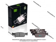 Колодки тормозные Renault Logan II 12- передние TRIALLI PF 0101|Код 71870