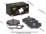 Колодки тормозные LADA Largus Renault Logan Sandero передние 8кл TRIALLI c датчиками PF 4395|Код 71898