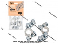 Клемма АКБ цинк 63мм под 2 винта М5 STARTVOLT SBT 014|Код 71982