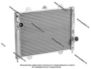 Радиатор интеркулера Газель Бизнес дв Cummins LUZAR тип TRM LRIC 03029|Код 72088