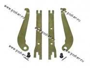 Планки 2101 распорные задних тормозных колодок 2+2 с рычагами|Код 7209