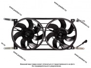 Мотор вентилятора УАЗ Патриот 10- LUZAR 2 вент. с кожухом прямые кроншт. LFK 0361|Код 72166