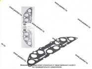 Прокладка коллектора 21074, 21214 2123 Chevrolet Niva металл TRIALLI GZ 102 0021|Код 72379