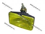 Фара противотуманная желтая прямоугольная без лампы Н3 галоген 14.3743 LADA Image|Код 7241