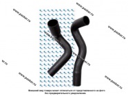 Патрубки радиатора ГАЗель NEXT дв. Cummins 2 шт. KRAFT KT 885815|Код 72498