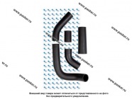 Патрубки радиатора ГАЗель дв. 402 5 шт. KRAFT KT 885819|Код 72499