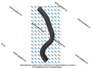 Патрубок радиатора 2110 KRAFT верхний KT 885859|Код 72518