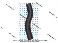 Патрубок радиатора 21213 KRAFT нижний KT 885865|Код 72537