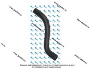 Патрубок радиатора 2123 Chevrolet Niva KRAFT нижний KT 885868|Код 72541