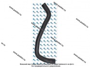 Патрубок радиатора 2190 Granta KRAFT верхний KT 885862|Код 72545