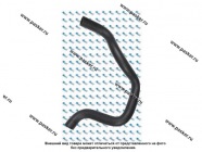 Патрубок радиатора 2190 KRAFT нижний KT 885866|Код 72546