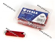 Предохранитель цилиндрический TESLA 100шт 16A|Код 72630