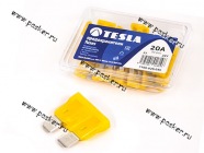 Предохранитель флажковый TESLA 50шт 20A|Код 72631
