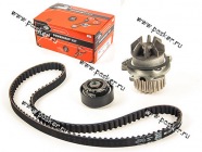 Ремень ГРМ+1 ролик 2190 Granta GATES +Помпа KP15670XS комплект 8-ми кл|Код 72649