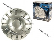 Колпаки R-13 вид VW 108 гибкие в картонной коробке SJS|Код 72717