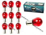 Лампа 12V21/5W BAW15d Nord YADA красная|Код 72884