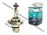Лампа галоген 12V H4 60/55W P43t Nord YADA CLEAR|Код 72913