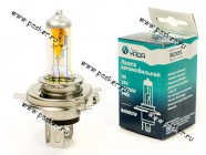 Лампа галоген 24V H4 75/70W P43t Nord YADA RAINBOW всепогодная|Код 72939