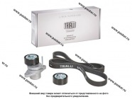 Ремень генератора +2 ролика Renault Logan Lada Largus 1.6 16V TRIALLI GD 717|Код 73091