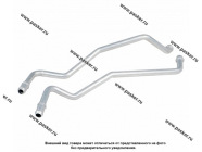 Патрубки радиатора печки Газель Next ГАЗон Next 21- LUZAR тип Songz 2шт LPKh 0355|Код 73276