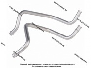 Патрубки радиатора печки ГАЗель Next ГАЗон Next LUZAR клим. блок Рикор кмпл 2шт LPKh 0321|Код 73277