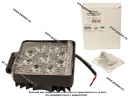 Фара светодиодная квадратная 27W 10-30V Nord YADA рассеиваемый поток света|Код 73425