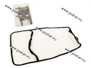 Накидка защитная на спинку сиденья морозостойкая пленка LECAR|Код 73631