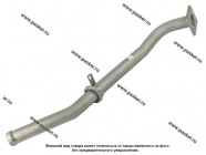 Труба приемная Газель-NEXT замена катализ дв.EvoTech 2.7 ЕВРО-4 ФОБОС короткая фургон 30803|Код 74076