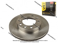 Диск тормозной ГАЗ 2217 передний 2217-3501077 G-PART|Код 74109