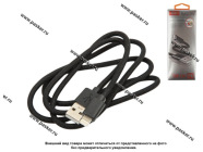 Кабель Lightning - USB 1м 3А WIIIX CB-555U8-LOOK-10B черный|Код 74169