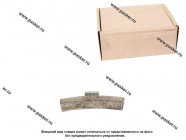 Грузик балансировочный 60гр NORM для литого диска со скобой 50шт|Код 74636