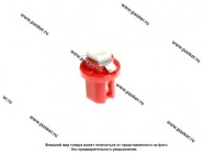 Лампа светодиод 12V1.2W B8.5d Nord YADA 1SMD красная [упаковка 10 шт.]|Код 74921