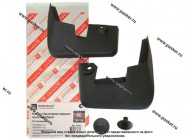 Брызговики передние LADA Largus с клипсами ROSTECO|Код 75165