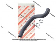 Патрубок радиатора 2110-2112 ROSTECO 8 кл верхний 2 хомута 20140|Код 75245