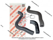 Патрубки радиатора 2170-2172 Priora к-т 3шт 6 хомутов ROSTECO|Код 75248