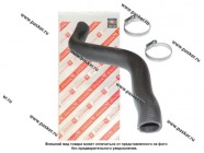 Патрубок радиатора 2170-2172 Priora ROSTECO верхний 2 хомута 20200|Код 75249