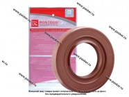 Сальник редуктора задн моста/ раздат кор 2121-2123 фторкаучук ROSTECO|Код 75324