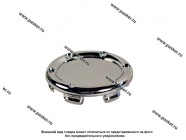 Заглушка литого диска D62,5 хром [упаковка 4 шт.]|Код 75607