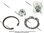Подшипник ступицы комплект крепежа Renault Logan LADA Largus BESTPARTS BPWB7701207677KIT с ABS|Код 75779