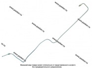 Тормозная трубка 2123 Chevy Niva вторичного контура ГТЦ БИЗНЕСПРИОРИТЕТ|Код 75783