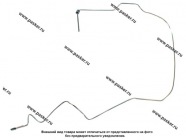 Тормозная трубка 2123 Chevy Niva к шлангу левого заднего тормоза ABS БИЗНЕСПРИОРИТЕТ|Код 75793