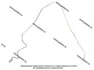Тормозная трубка 2123 Chevy Niva к шлангу правого заднего тормоза ABS БИЗНЕСПРИОРИТЕТ|Код 75795