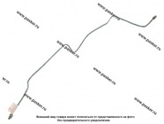 Тормозная трубка LADA Largus задняя левая БИЗНЕСПРИОРИТЕТ|Код 75802