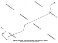 Тормозная трубка LADA Largus первичного контура от ГТЦ к ABS БИЗНЕСПРИОРИТЕТ|Код 75808