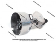 Разъем прицепа вилка+розетка 12В металл 7контактов ПС 300-01|Код 75895