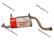 Глушитель Hyundai Porter ФОБОС средняя часть бочка 7667|Код 7667